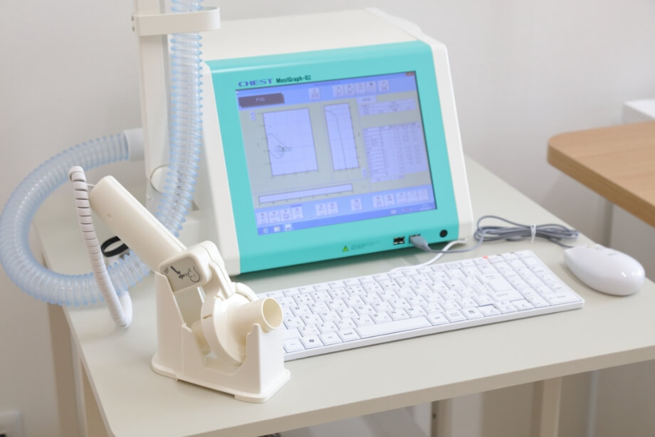 呼吸機能検査機器