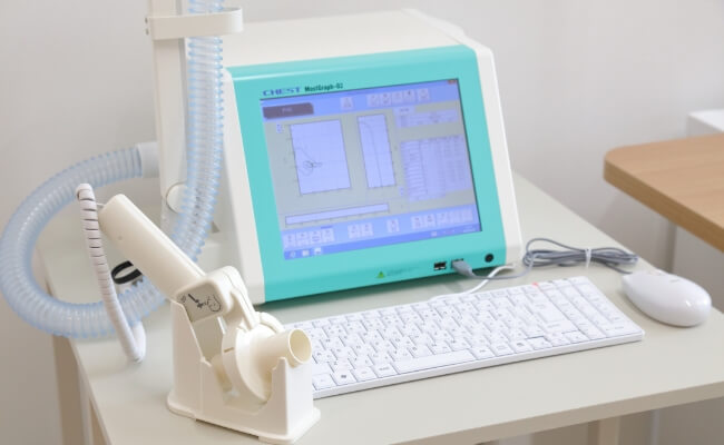 呼吸機能検査機器